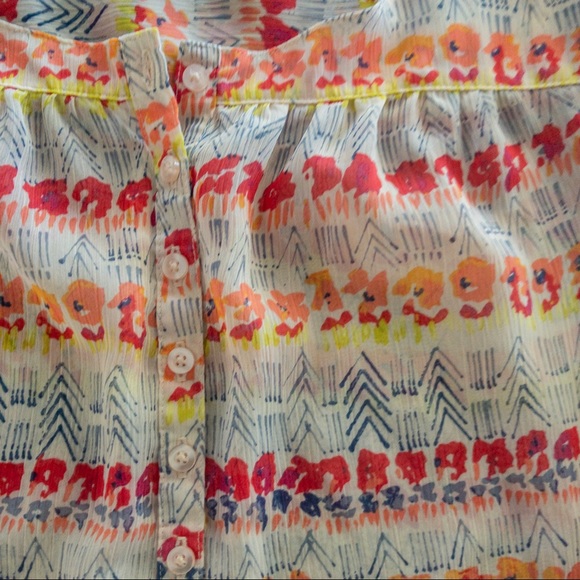 GAP Sheer patterned blouse - Picture 2 of 2